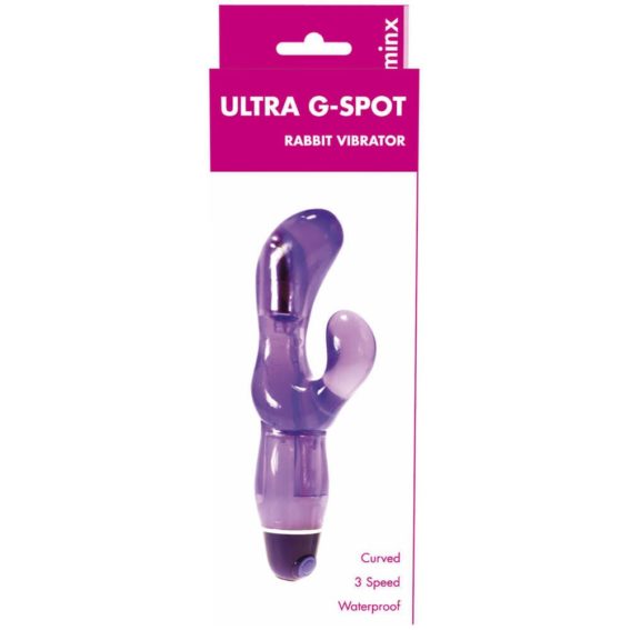 Minx – Ultra G G-spot Vibrator Rabbit Vibrator (purple)