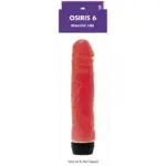 Kinx – Osiris 6 Realistic Vibrator (red/pink) (6-inch)