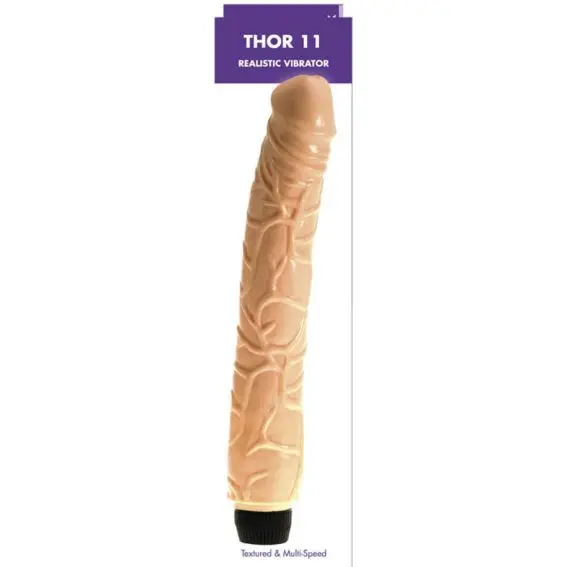 Kinx – Thor 11 Realistic Vibrator (flesh) (11-inch)