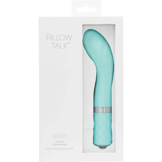 Pillow Talk – Sassy G Spot Vibrator (teal)