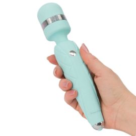 Pillow Talk – Cheeky Rechargeable Wand Vibrator (teal)