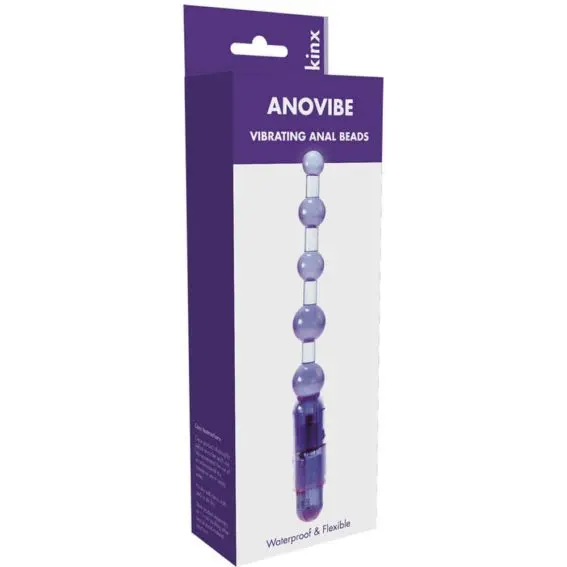 Kinx – Anovibe Vibrating Anal Beads (purple)