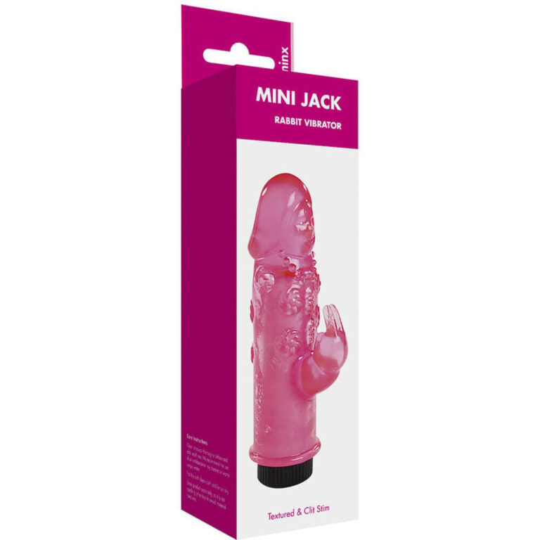 Minx - Mini Rabbit Vibrator (pink) (3-inch)
