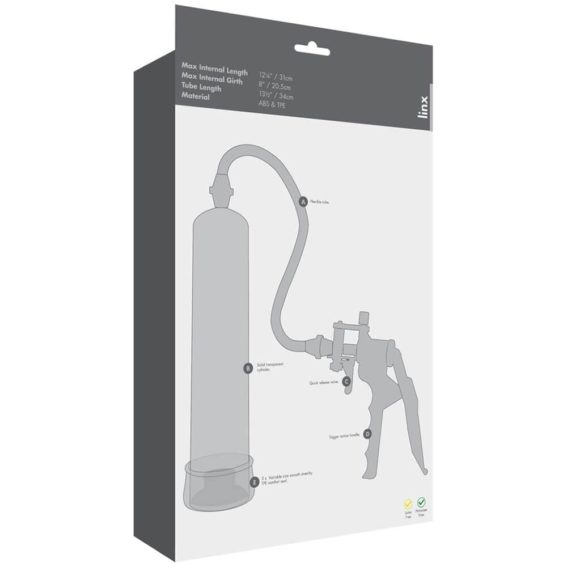 Linx – X Factor Large Penis Pump (12-inch)
