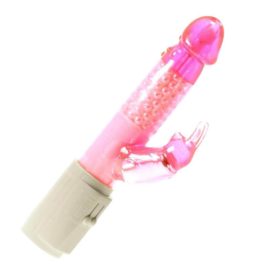 Minx – Powerslide 5-inch Rabbit Vibrator (pink)