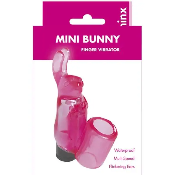 Minx – Mini Bunny Finger Vibrator (pink)