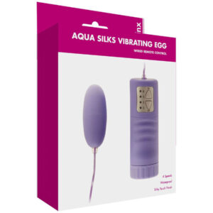 Minx - Aqua Silk Vibrating Bullet (violet)