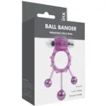 Linx – Ball Banger Cock Ring (purple)