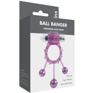 Linx - Ball Banger Cock Ring (purple)
