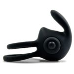 Mr Cock Vibrating Silicone Cockring – The Ultimate (black)