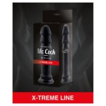 Mr Cock Xxl X-treme Line Anal Butt Plug – Ribbed Cock (28cm Black)