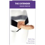 Kinx – The Extender Hollow Strap On (flesh)