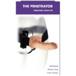 Kinx – The Penetrator Vibrating Strap-on (flesh)