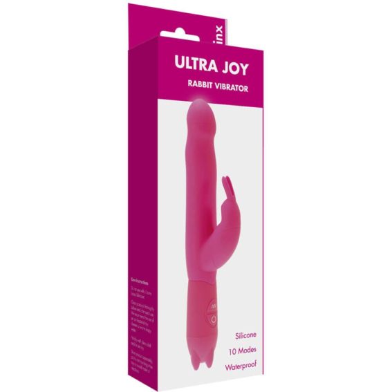 Minx - Ultra Joy Rabbit Vibrator (pink) (4-inch)