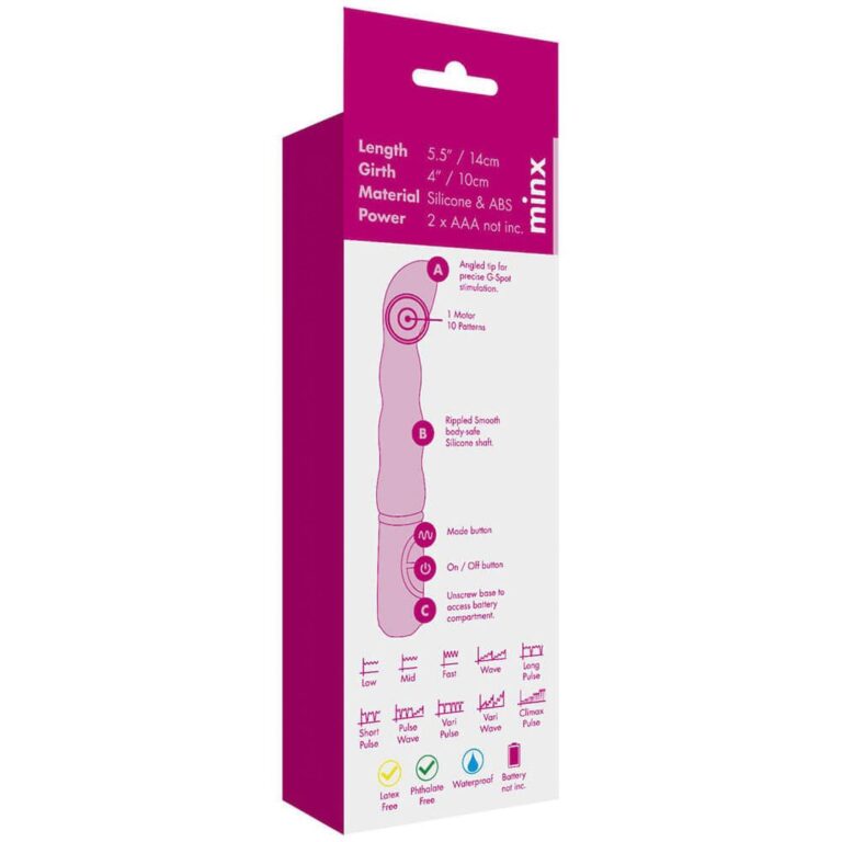 Minx - Bliss G Spot Vibrator (purple) (5-inch)