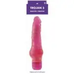 Kinx – Trojan 5 Realistic Vibrator (pink) (5-inch)
