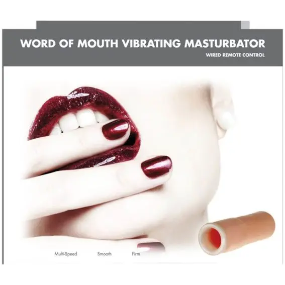 Linx - Word Of Mouth Vibrating Oral Simulator (flesh)