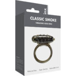 Linx – Classic Smoke Stretchy Vibrating Cock Ring (brown)