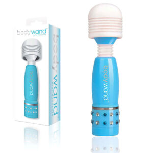 Bodywand Massager - Mini Sexual Wand (blue 4-inch)