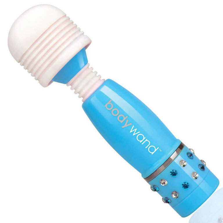 Bodywand Massager - Mini Sexual Wand (blue 4-inch)