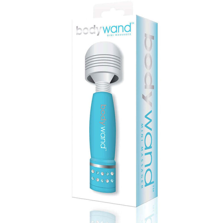 Bodywand Massager - Mini Sexual Wand (blue 4-inch)