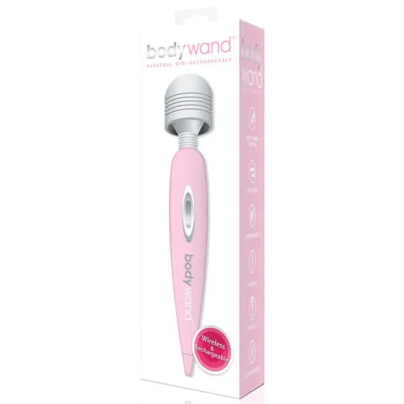 Bodywand Massager – Mini Rechargeable Sexual Wand (pink 6-inch)