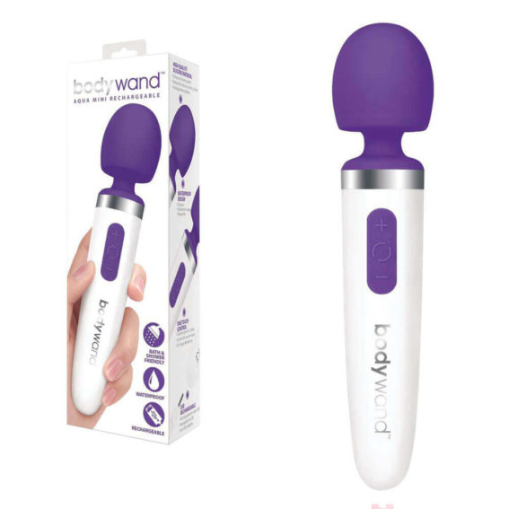 Bodywand Massager – Aqua Mini Rechargeable Sexual Wand (purple)