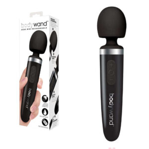 Bodywand Massager - Aqua Mini Rechargeable Sexual Wand (black)