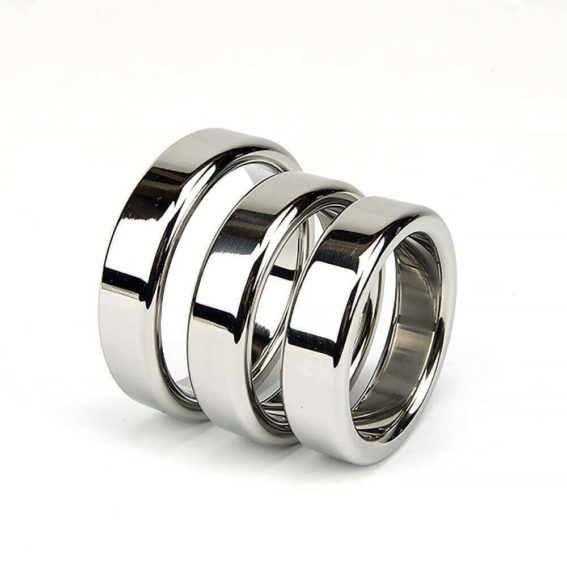 Bound To Please - Metal Cock And Ball Ring 40mm (toys For Him - Sleeves & Rings)