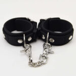 Bound To Please - Silicone Universal Cuffs (silver Metal Detail)