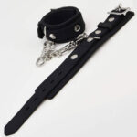 Bound To Please - Silicone Universal Cuffs (silver Metal Detail)