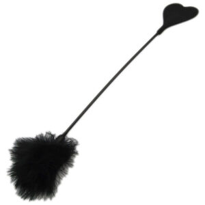 Bound To Please - Silicone Heart Shaped Crop & Feather Tickler