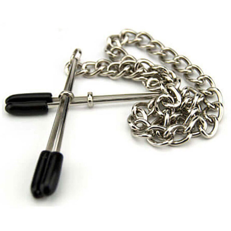 Bound To Please - Metal Nipple Clamps & Chain