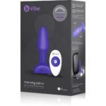 B-vibe Rimming Petite - Rotating Vibrating Remote Anal Plug (purple)
