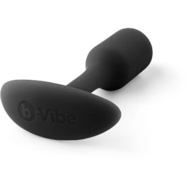B-vibe Snug Plug 1 – Small Precision Shaped Weighted Anal Plug (black)