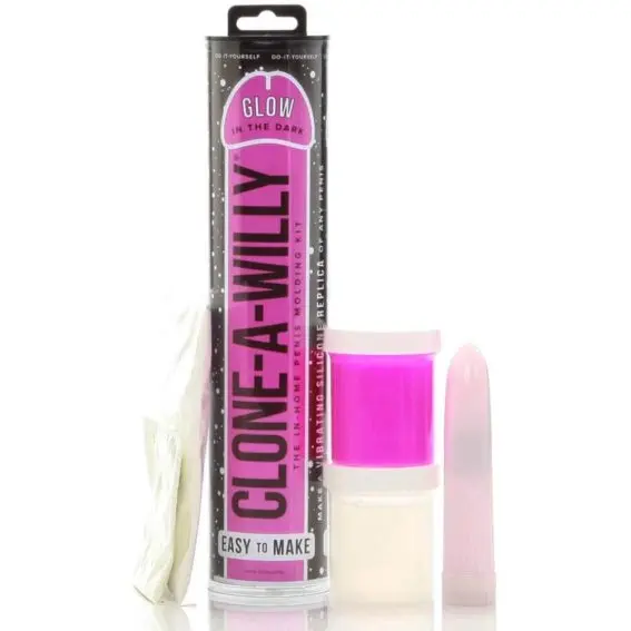 Clone-a-willy – Glow In The Dark Kit (hot Pink)