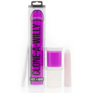 Clone-a-willy - Purple Realistic Vibrator Kit