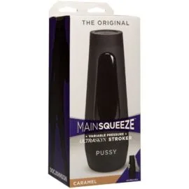 Main Squeeze By Doc Johnson – Original Caramel Pussy Stroker