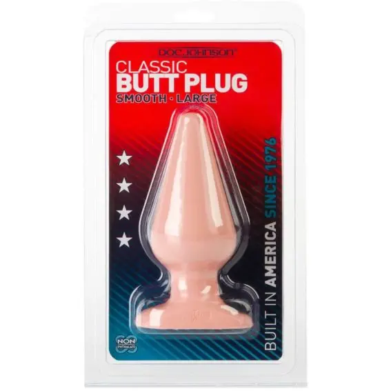 Doc Johnson – Classic Butt Plug (flesh) (large)