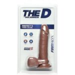 The D By Doc Johnson – Firmskyn Realistic Perfect Dildo – Caramel 7-inch