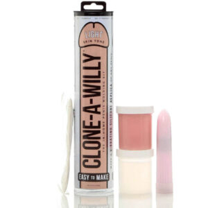 Clone-a-willy - Light Skin Tone Coloured Kit