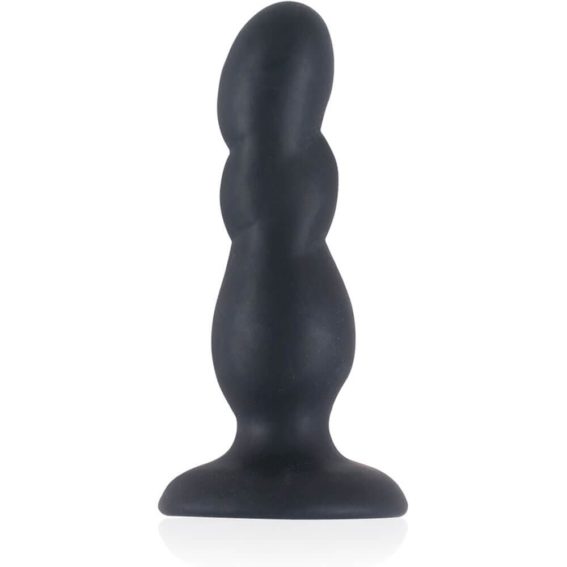 Satisfaction – Dark Stallions Silicone Butt Plug (black) (5-inch)