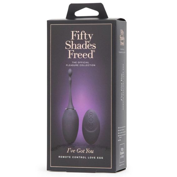 Fifty Shades Freed ‘i’ve Got You’ Remote Control Love Egg (rechargeable)