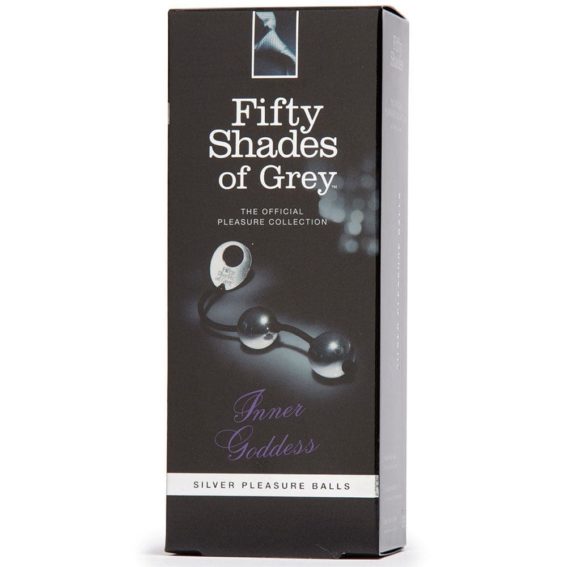 Fifty Shades Of Grey ‘inner Goddess’ Silver Pleasure Balls