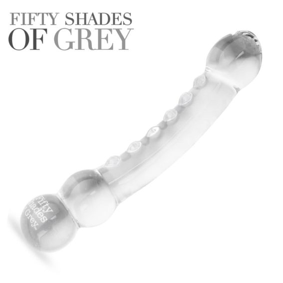 Fifty Shades Of Grey ‘drive Me Crazy’ Glass Massage Dildo