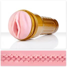 Fleshlight Sex Toys For Men – Stamina Training Unit (pink Flesh/gold)