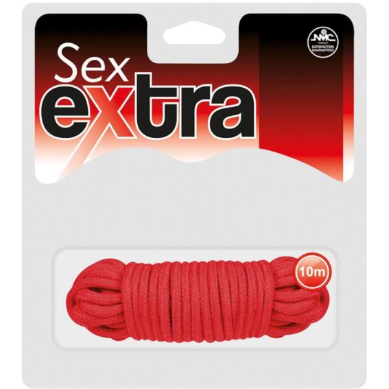 Satisfaction – Sex Extra Love Rope (red) (10-metre)