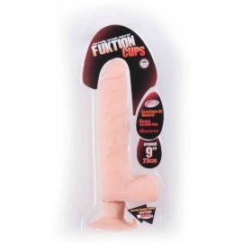 Satisfaction – Faction Cups Multi Speed Penis Vibe (flesh) (9-inch)