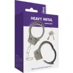 Kinx – Heavy Metal Handcuffs, Keys & Quick Release (chrome)