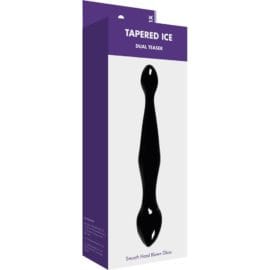 Kinx – Tapered Ice Glass Dual Teaser (black)